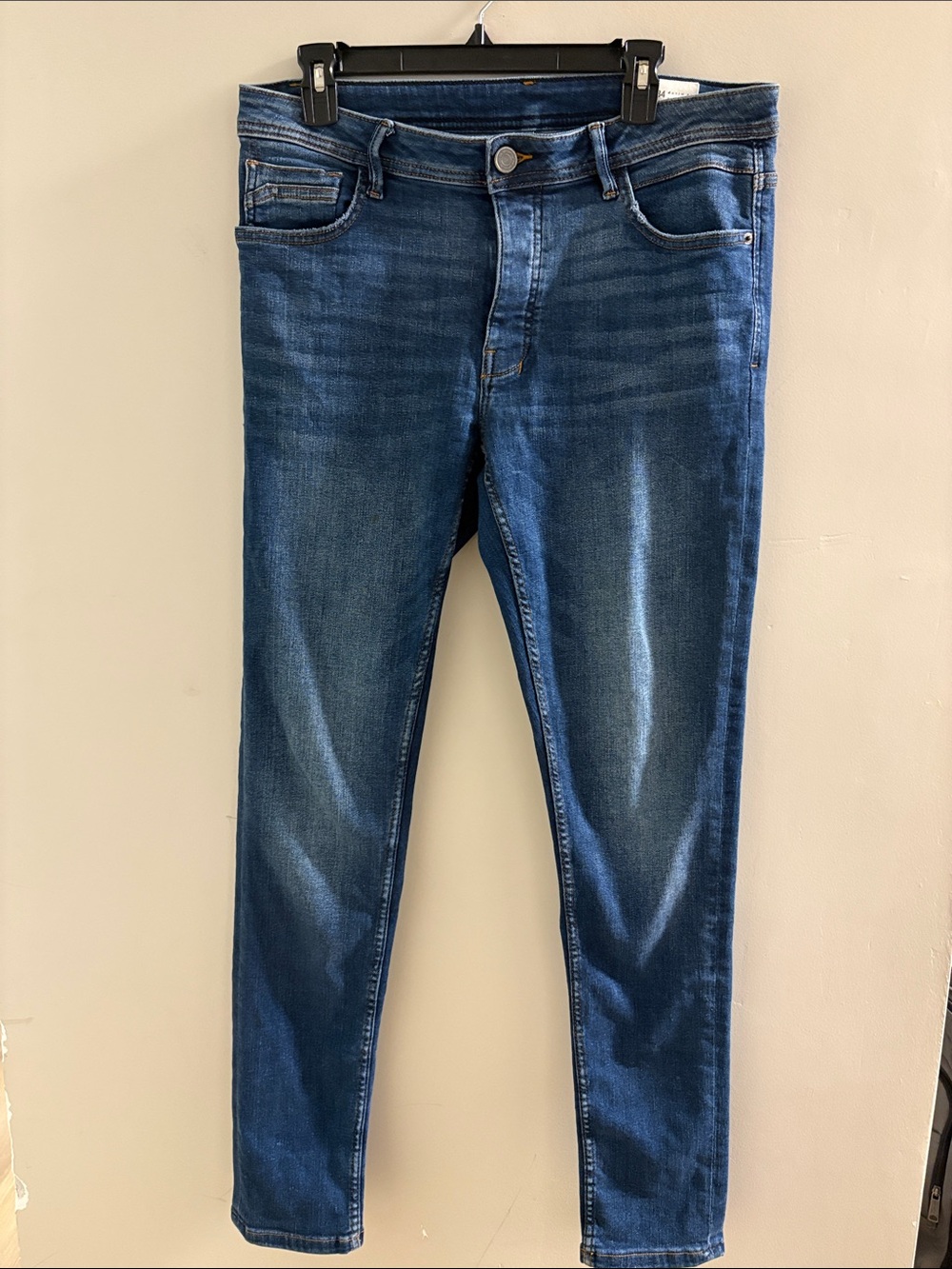 Primark Men’s Skinny Jeans in Dark Blue Wash